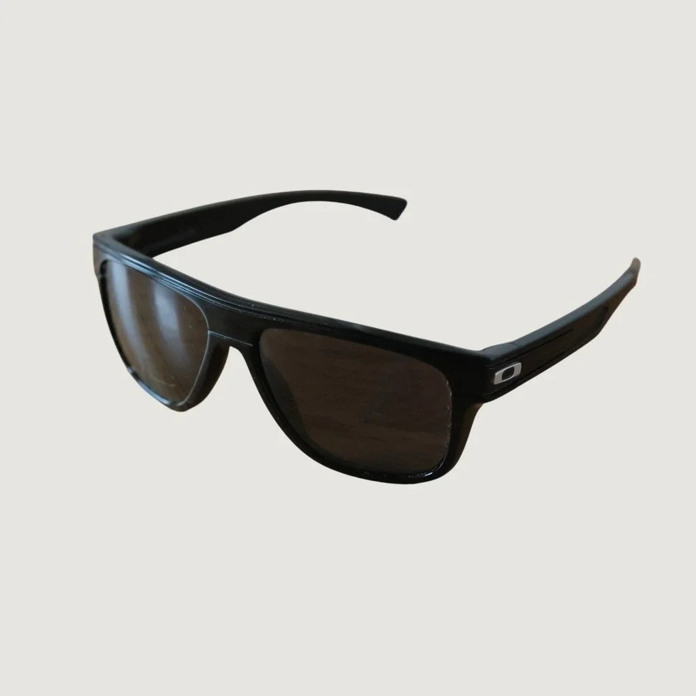 Oakley Sunglasses Mens Black Square Flat Top Sport Streetwear OS
